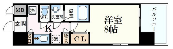 神戸駅 徒歩5分 12階の物件間取画像